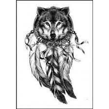 Tatouage Ephemere Tete De Loup Attrape Reve Tatouage Temporaire Tattoos Wolf Dreamcatcher Tattoo Wolf Tattoos Avec le tatouage loup attrape rêves, passez de douces nuits sous la protection de ce symbole indien. wolf dreamcatcher tattoo wolf tattoos