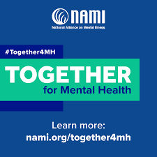 NAMI on Twitter: "It's our FAVORITE month of the year! Let's kick off #MentalHealthAwarenessMonth! During this month let's come together, share our lived experiences with mental health and educate one another!! Together