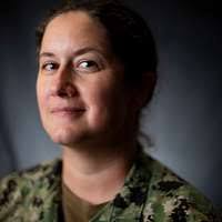 U.S. Marine Corps Lance Cpl. Gabriella M. Phillip poses