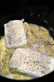 Italian salad dressing mix, melted butter, pepper, cream cheese and 4 more. Cream Cheese Chicken Crock Pot Recipe Cook Eat Go