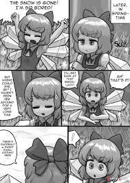 Page 1 of Chinko Cirno X Futsuu Letty No Suikan Manga (by Ninniku) 