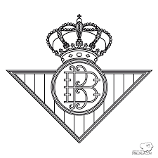 Escudo Del Sevilla Para Colorear