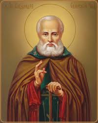 El petrecea zilele în ascultările mănăstirii, iar nopţile priveghind în rugăciune şi în cântări. Acatistul Sfantului Alexandru Din Svir Telegraph