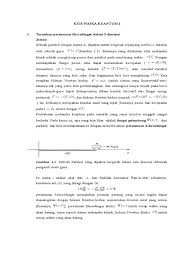 Contoh Soal Persamaan Schrodinger Guru Paud