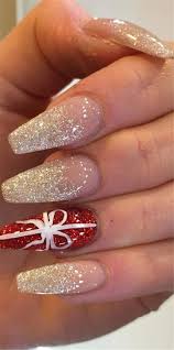 Get some great ideas for your christmas nails this holiday! Amazing And Fantastic Christmas Coffin Nail Designs You Ll Love Christmas Nails Christmas Coffin Nai Xmas Nails Christmas Nail Art Designs Coffin Shape Nails