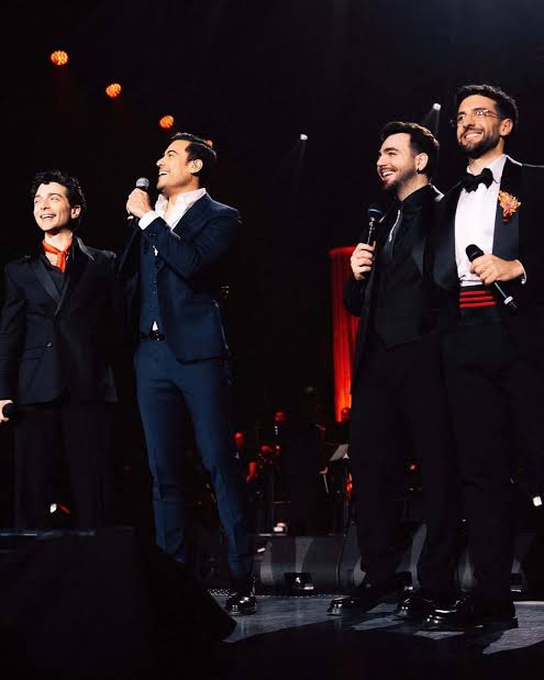 Carlos Rivera aparece por sorpresa en concierto de Il Volo y estrenan canción en el Auditorio Nacional