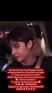 O Han bêbado deve ser muito engraçado ~~ kkk Changbin contou que Han ligou  pra ele bêbado e disse que o amava, então Hyunjin contou que ele também fez  isso enquanto eles