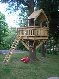 Tree House Diy Simple Tree House Tree House Kids