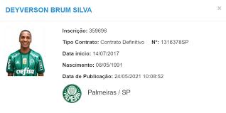 ✓ free for commercial use ✓ high quality images. Sportbuzz Enquanto Nao Sabe O Que Fazer Com Deyverson No Elenco Palmeiras Registra Jogador No Bid