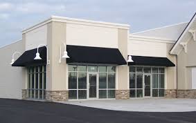 Black And White Awning Fabric Simple Black Fabric Awning Classic Front Building Design Storefront Design Facade Design