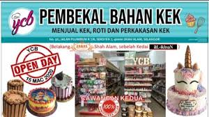 Cream puffs bantat pon nak jual ke ? Kedai Kedua Kami Di Seksyen 7 Ycb Pembekal Bahan Kek Facebook