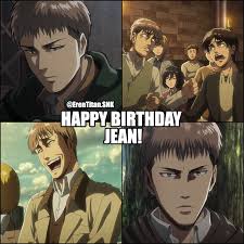 Eren Jaeger Happy Birthday To Jean Facebook