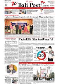 Edisi Sabtu 24 Agustus 2019 Balipost Com By E Paper Kmb Issuu