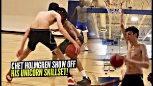 1 overall pick in the 2022 nba draft. Chet Holmgren Shows Off His Unicorn Skills At Private Runs The New 1 Player In The Nation Pro Basketball Videos
