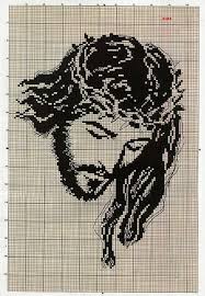 Digital personalized cross stitch pattern baby footprint (record of the child's birth). Face Of Jesus Cross Stitch Pattern Novocom Top