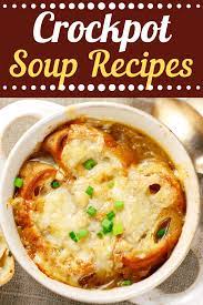 24 Easy Crockpot Soup Recipes Recipe In 2021 Crock Pot Soup Crockpot Soup Recipes Recipes