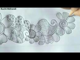 Take a look at these 125+ newly added simple and easy mehndi designs, which can make you a master with just a little practice. Ruchi Mehandi Simple Pencil Sketches Of Mehndi Designs Jenevieves Blog