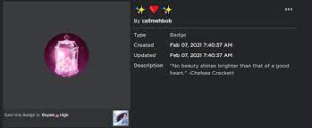 Royale High On Twitter Rh Update 2 7 21 A New Halo Badge Has Been Released Titled Along With The Royale Valentines 2021 Badge That You Ll Earn When Playing During February S The valentines halo 2021 is a rare halo accessory added on february 12, 2021 as part of the valentines 2021 event in royale high. royale high on twitter rh update