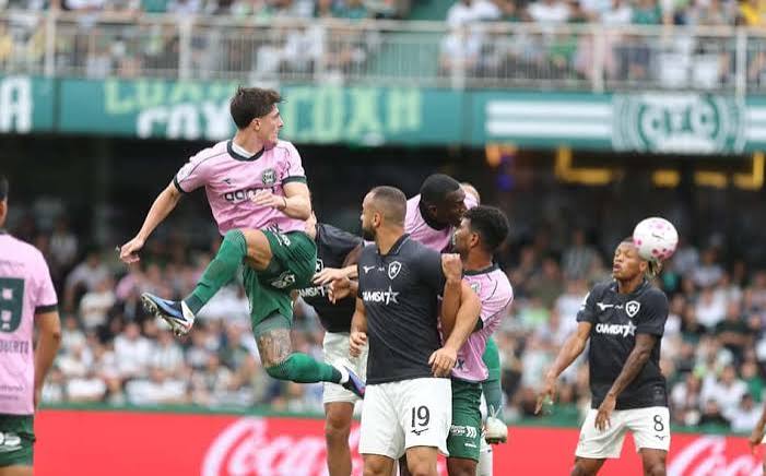 Veja os gols de Coritiba x Botafogo: Mar&ccedil;al faz contra, e Danilo empata