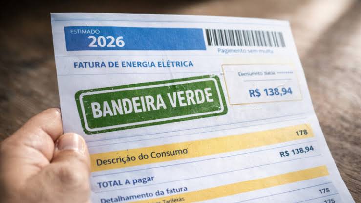 Conta de luz fica mais barata em outubro com bandeira verde