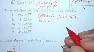 Soal un matematika ips 2016. Pembahasan Soal Un Matematika Ips 2016 No 1 3 Youtube