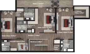 Toplu konut projesi autocad çizimi 1 dosyası, zemin kat planında 2+1 daire planı, 1. 5 5 1 Dubleks Avend Beytepe Ankara Nin Biyofilik Ve Luks Konut Projesi