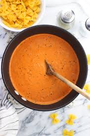 This Recipe For Lightened Up Vodka Sauce Is A Healthier Way To Enjoy Italian Comfort Food This Easy Homema Vodka Sauce Vodka Sauce Recipe Homemade Vodka Sauce
