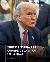 TRUMP ASISTIRÁ A CUMBRE OTAN: LA DELEGACIÓN ESTADOUNIDENSE LLEGARÁ A PAÍSES  BAJOS CON UNA AGENDA CLARA. 👉👉 Las exigencias de Trump:  https://mundo.social/3HN4BUW