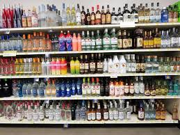 Beer, wine, cider, sake and huangjiu are examples of fermented drinks. Alcohol Bottles Editorial Photo Image Of Sale Supermarket 60627371