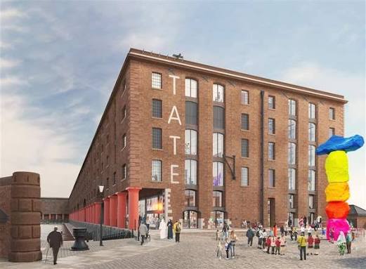Exterior view of Tate Liverpool