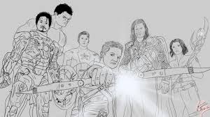 Loki, loki, avengers, thor are the most prominent tags for this work posted on august 3rd, 2014. The Avengers Loki Capture Scene Black Ink By Sylunahirokashi On Deviantart