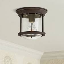Hinkley Hadley 7 3 4 Wide Oil Rubbed Bronze Ceiling Light 38c32 Lamps Plus In 2020 Ceiling Lights Bronze Ceiling Lights Hallway Light Fixtures