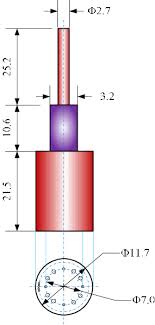 The Size Chart Of Tube Furnace Download Scientific Diagram