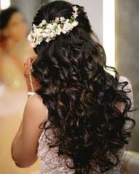 You can wear either a bun or a ponytail hairstyle. These Open Hairstyles For Bridal Hairdo Will Make You Ditch Buns