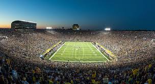 Situated in notre dame, ind., this iconic stadium—nicknamed the house that rockne built—serves as a college football shrine. What S The Right Size For A College Football Stadium Cbssports Com