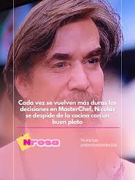 Nicolas Montero Sale Master Chef