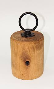 Solid Oak Door Stop With Tung Oil Finish Door Stopper Diy Door Stop Solid Oak Doors