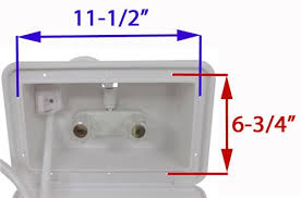 The following features are included: Phoenix Faucets Rv Outdoor Shower Box 11 Wide X 6 Tall White Phoenix Faucets Rv Showers And Tubs Pf266201