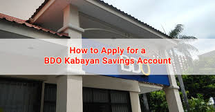 Currencies other than usd are available in selected bdo branches only. How To Apply For A Bdo Kabayan Savings Account Kuwait Ofw