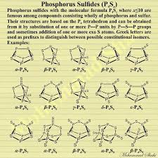 Phosphorus Sulfides Phosphorussulfides Phosphorus Sulfur Binarycompounds P4sx Chemistry Science Mohammadsh Study Chemistry Chemistry 101 Chemical Bond