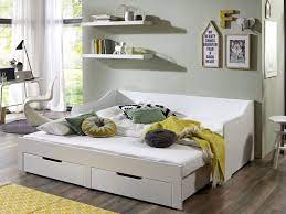 Ein modell mit den maßen 180 x 200 cm wird als klassisches ehebett bezeichnet, da die liegefläche pro. Relita Funktionsbett Anna 90 X 200 Auf 180 X 200 Cm Ausziehbar Mit 2 Schubladen Lidl De
