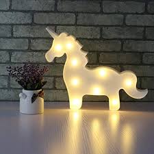 Aizesi Unicorn Night Light Led Unicorn Lamps Marquee Battery Operated Table Led Ligths Wall Decoration For Girls Bedroom Unicorn Lamp Nursery Night Light Lamp