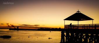 Amanecer En La Costanera Sobre El Rio Paraguay Formosa Argentina Paraguay Argentina