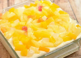 Fruit Cocktail Graham Float Recipe Fruit Cocktails Fruit Baked Dishes