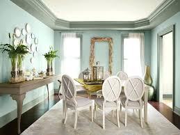 Blue and white is also the ultimate color combination that creates a safe color for everyone to enjoy. Dining Room Color Schemes Colors Chair Rail Best Large Size Living House N Decor