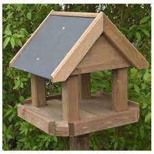Rowlinson Windrush Bird Table Btablewin Wooden Bird Houses Garden Table Plans Bird Tables