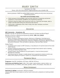 Use our free software engineer resume templates and writing guide proven to help you land your dream developer job in 2021. Resume Objectives For Mechanical Engineers How To Write A Mechanical Engineering Resume Objective