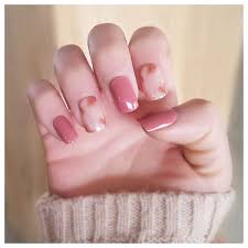 Use the acrylic nail brush cleaner instead of acrylic liquid to slow down the hardening process. Buy Drecode False Nails Simple Square Pink Fake Nails Elegant Wedding Birday Party Acrylic Nails For Women And Girls 24pcs Online At Low Prices In India Amazon In