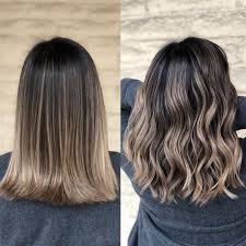 Straight Vs Curl Ash Bronde Color By Andrewlovescolor Biolage Purple Shampoo And Milk Rinse Pasadenahairstylist M Hair Styles Biolage Hair Balayage Hair