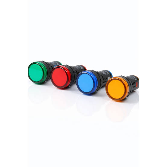 AD22-22DS Long Life Round Shape LED Indicator Lamp 22mm